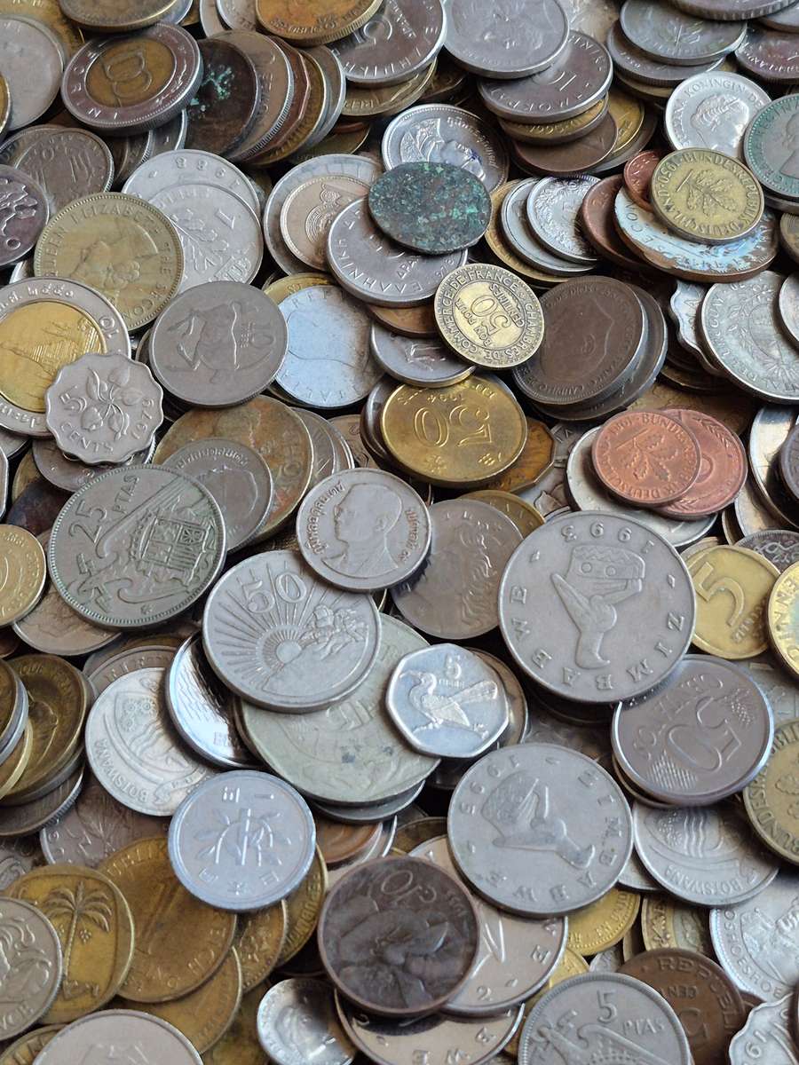 Mixed Lot of World Coins 2kg