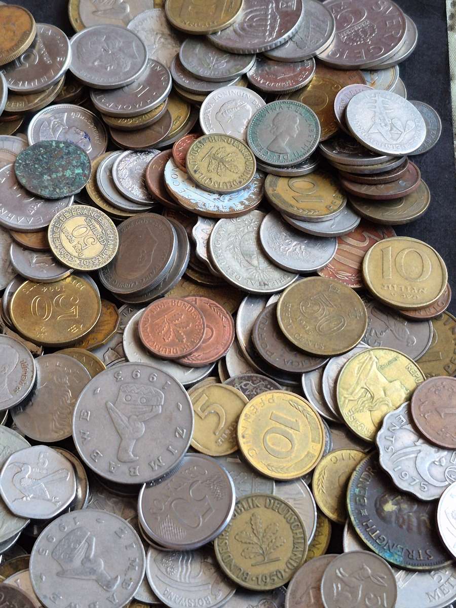 Mixed Lot of World Coins 2kg