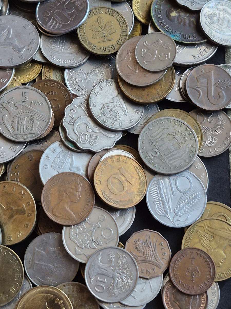 Mixed Lot of World Coins 2kg