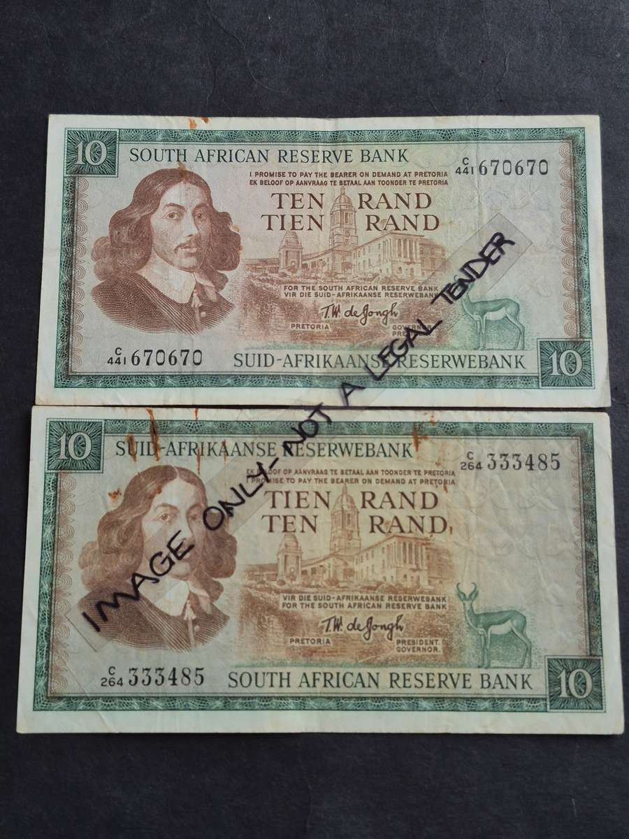 2 x TW de Jongh Ten Rand 1967/1975
