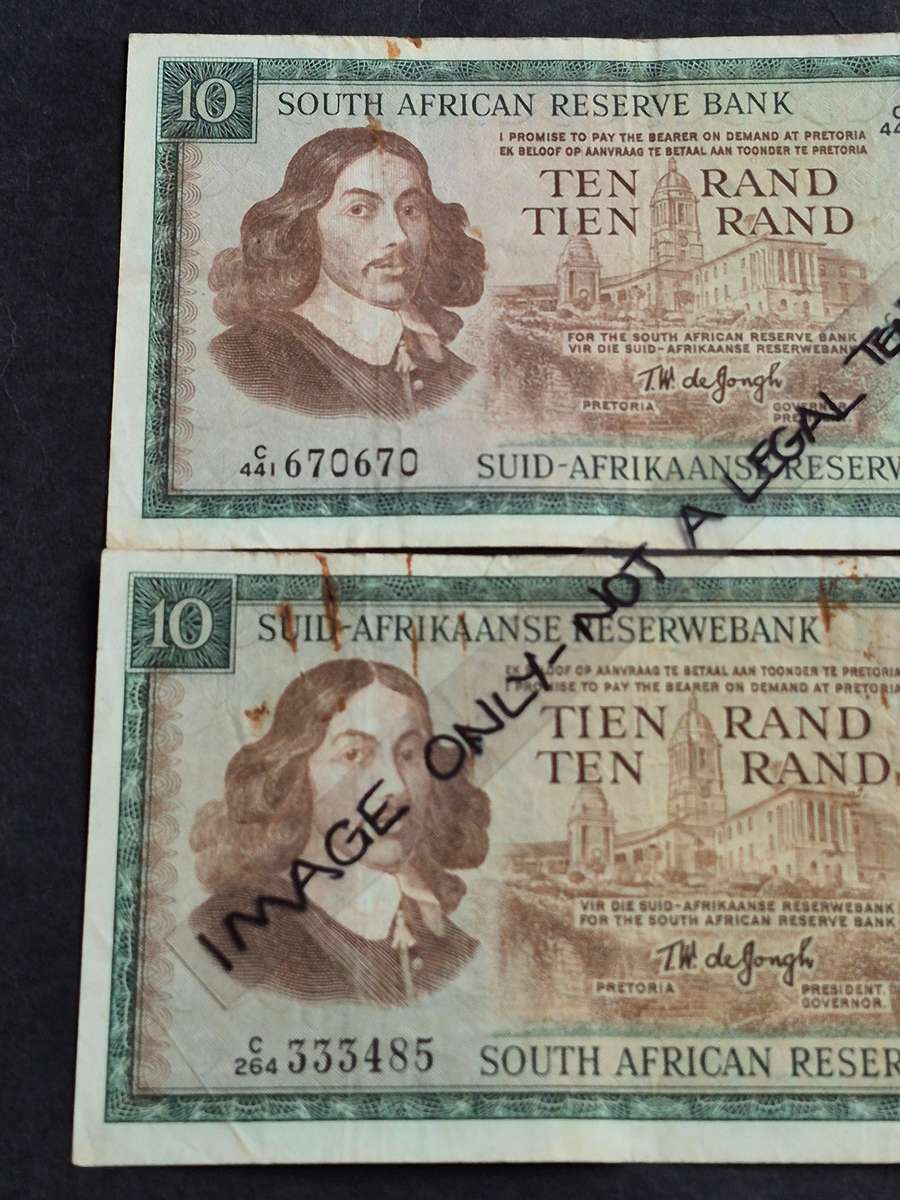 2 x TW de Jongh Ten Rand 1967/1975