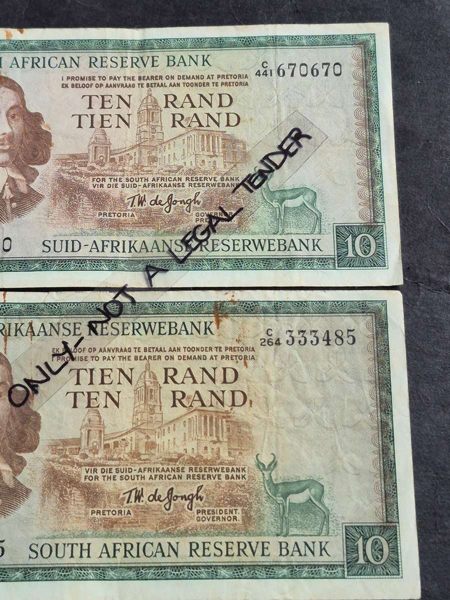 2 x TW de Jongh Ten Rand 1967/1975