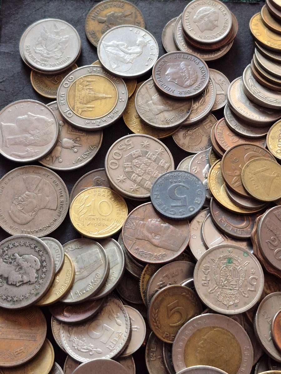 Mixed Lot of World Coins 2kg