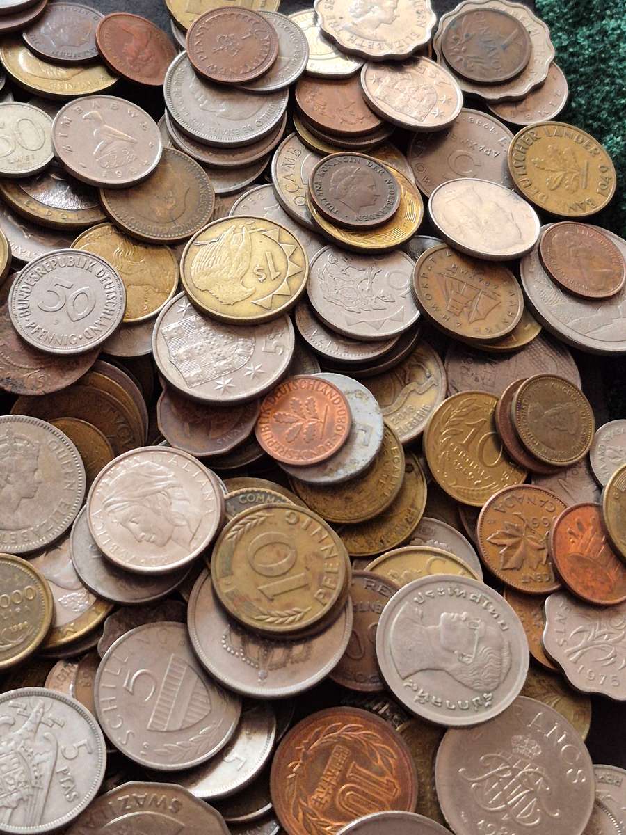 Mixed Lot of World Coins 2kg