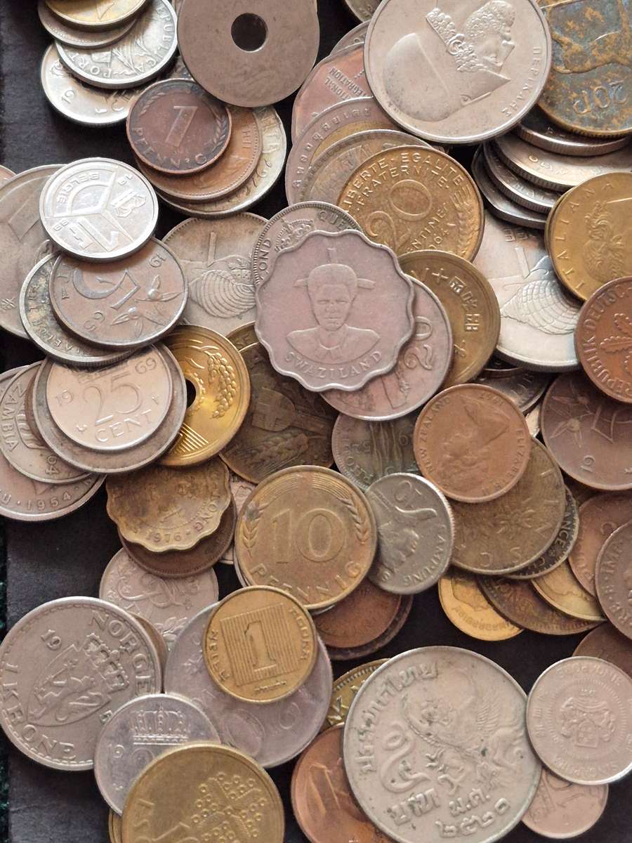 Mixed Lot of World Coins 2kg