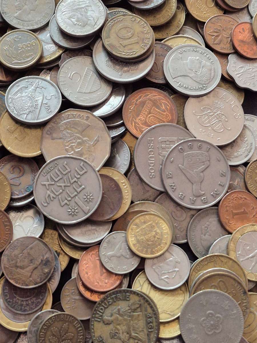 Mixed Lot of World Coins 2kg