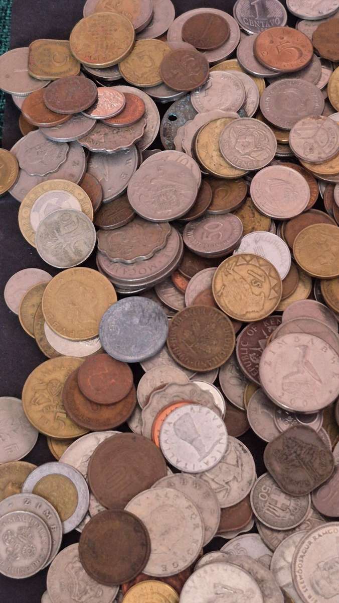Mixed Lot of World Coins 2kg
