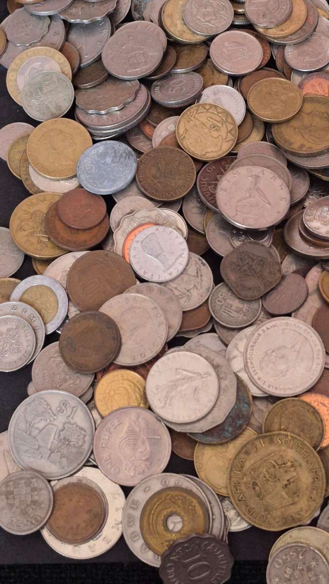 Mixed Lot of World Coins 2kg