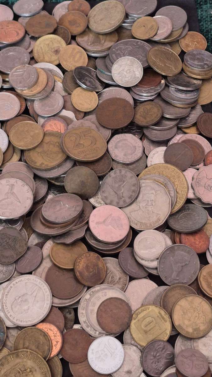 Mixed Lot of World Coins 2kg