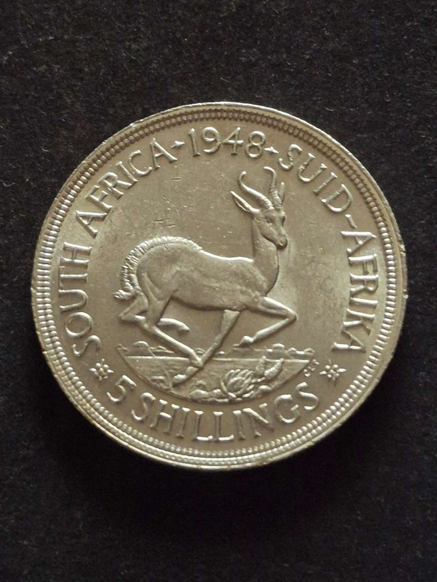 Union 5 Shillings 1948 (very nice condition)