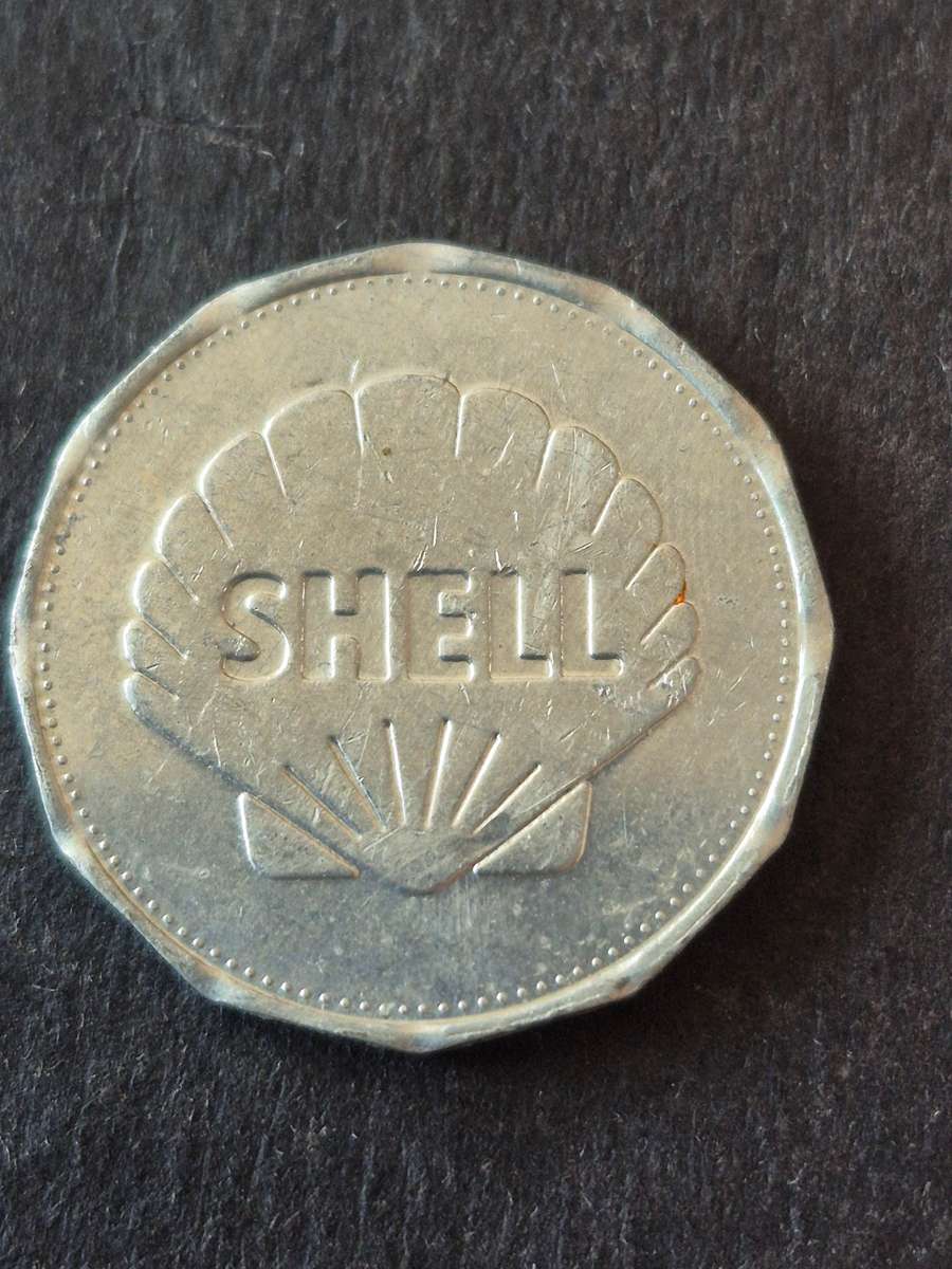 Shell Aliminium Moon Landing Token (De Havilland Comet) 1952