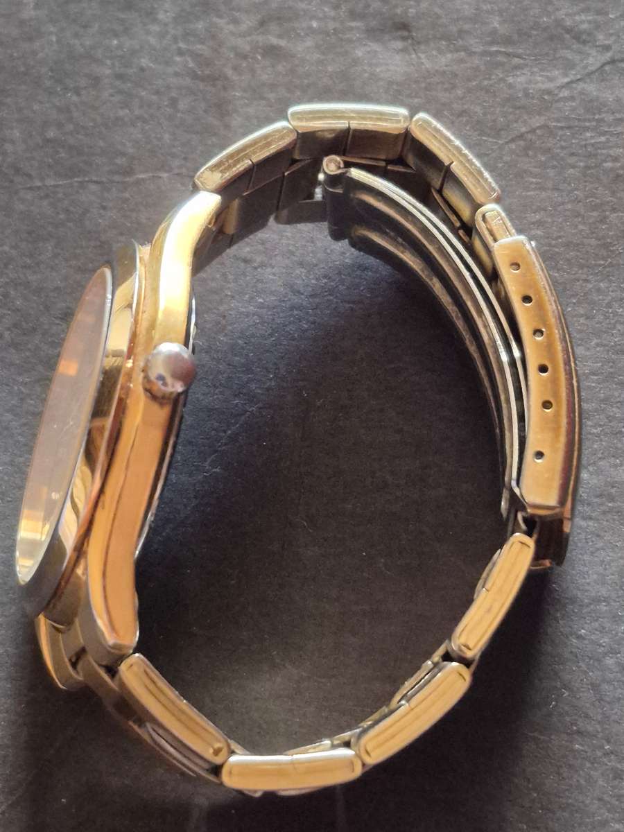 Vintage Seiko Quartz Gold Plated Watch (untested) not working