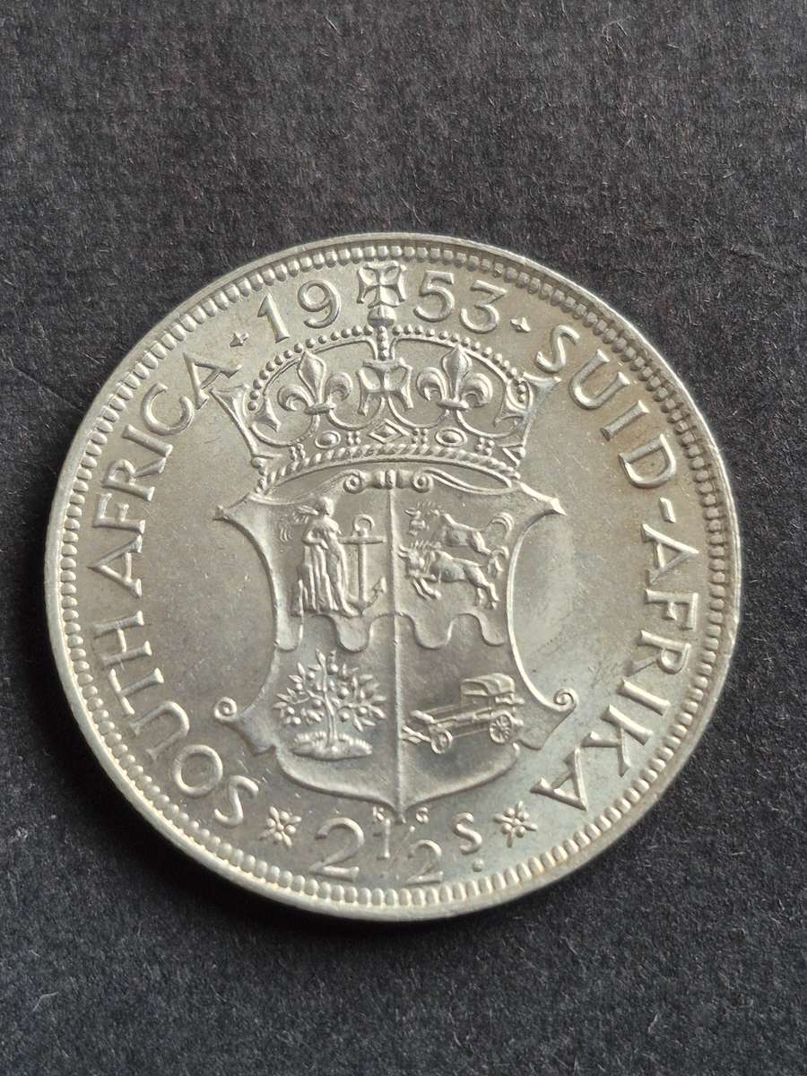 Union 2 1/2 Shillings 1953 EF+/UNC
