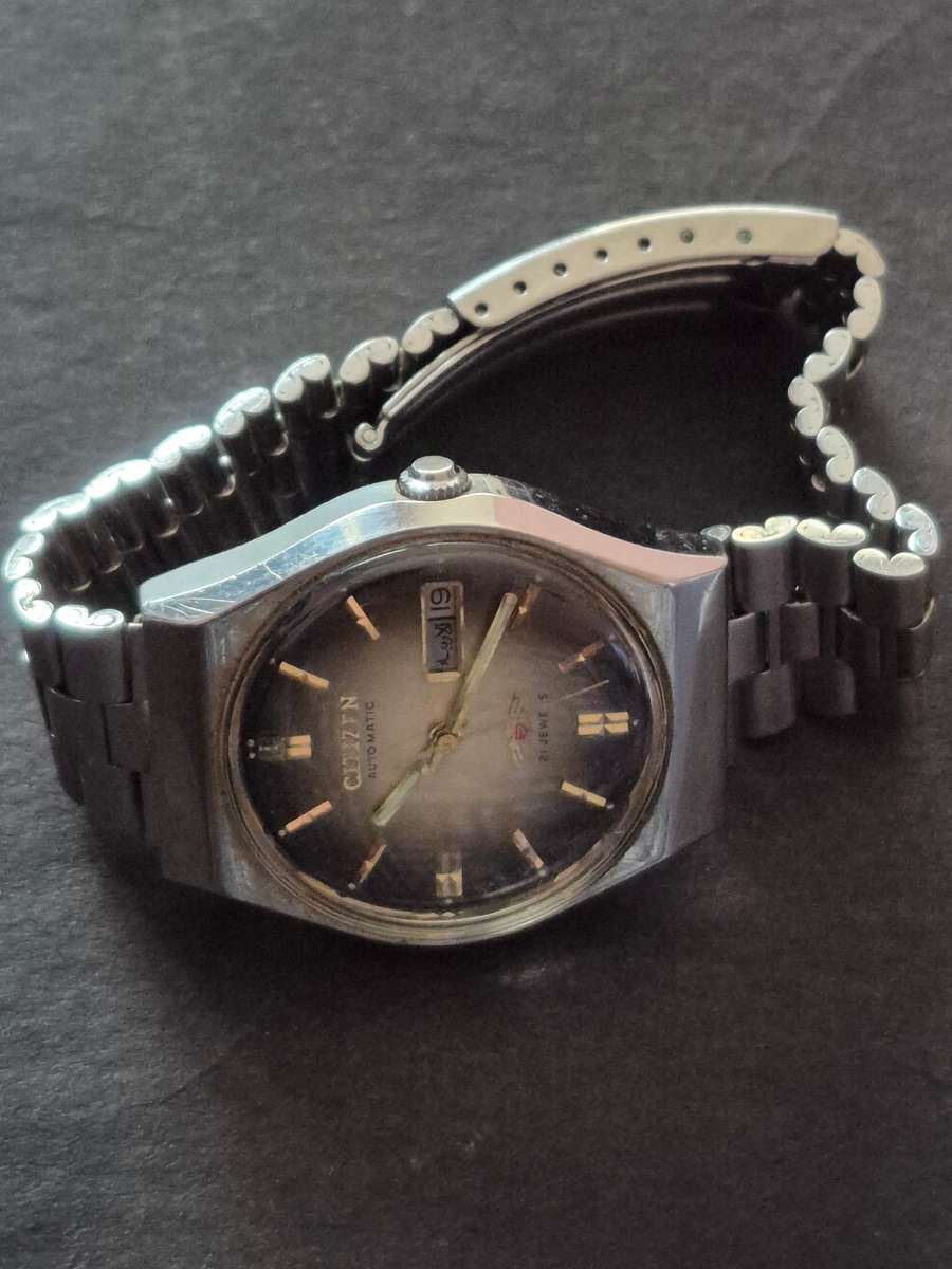 Vintage Citizen Automatic 21 Jewels 7 Eagle Men's Wrist Watch (working) needs to be serviced
