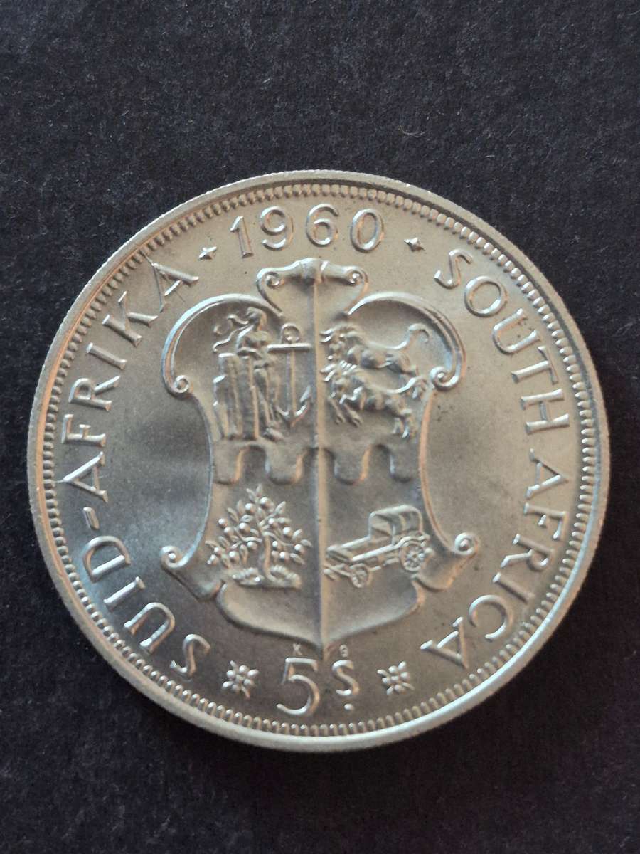Union 5 Shillings 1960 (excellent condition)
