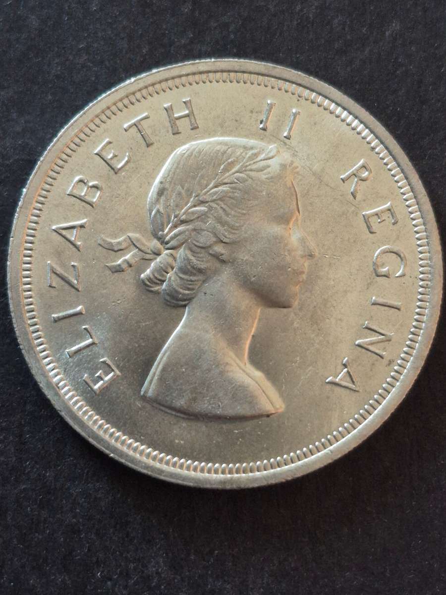 Union 5 Shillings 1958 (excellent condition)