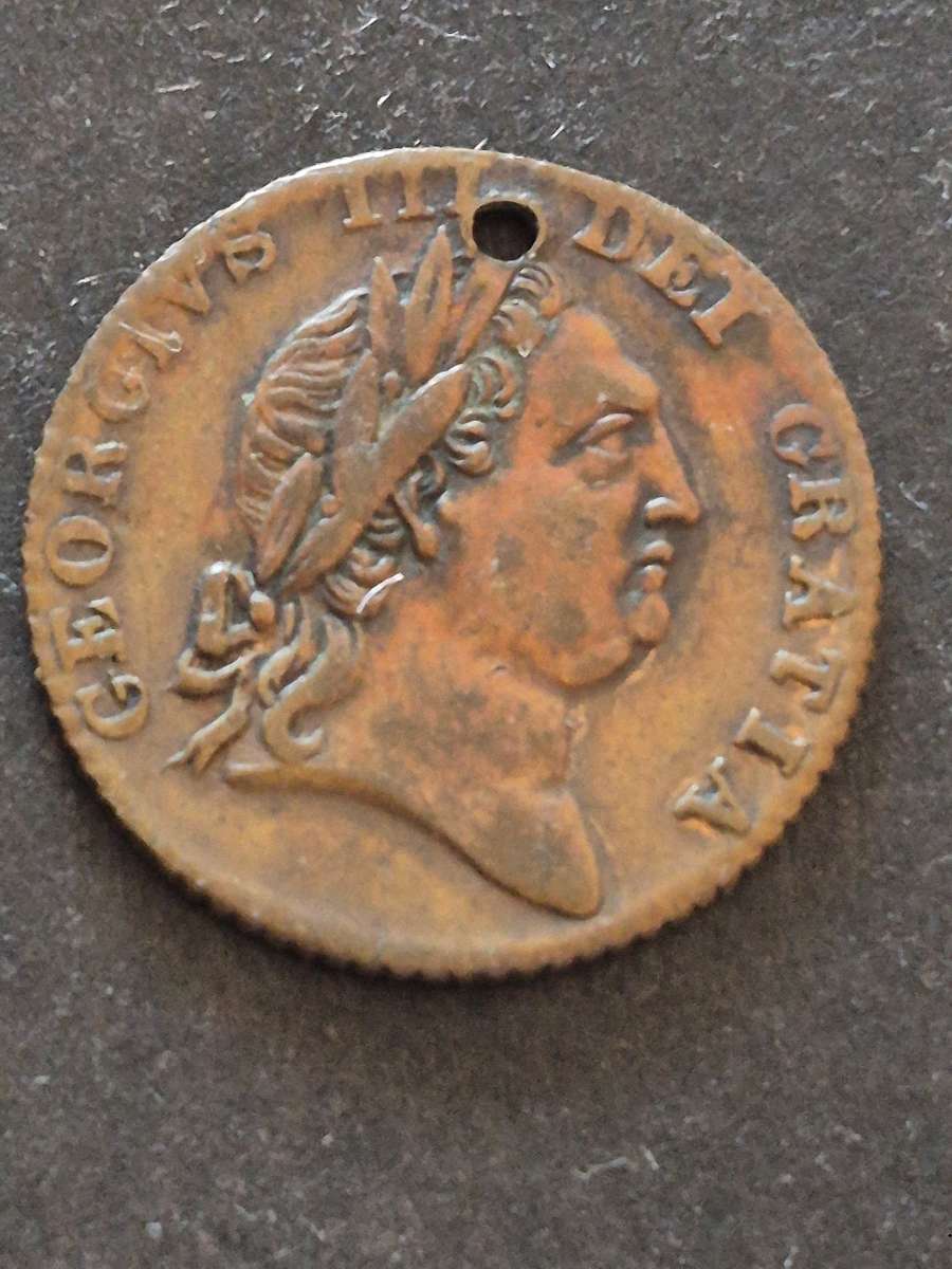 George 3rd Token 1/2 Guinea (scarce) 1788