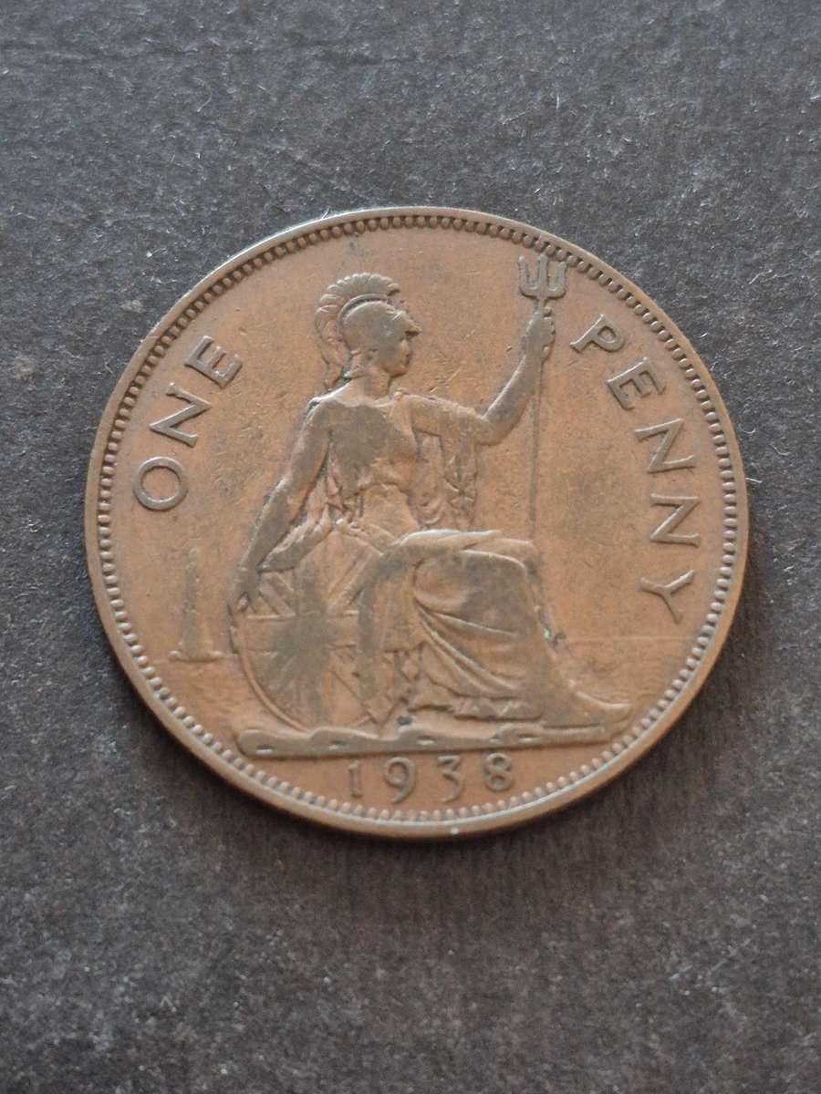 UK Penny 1938