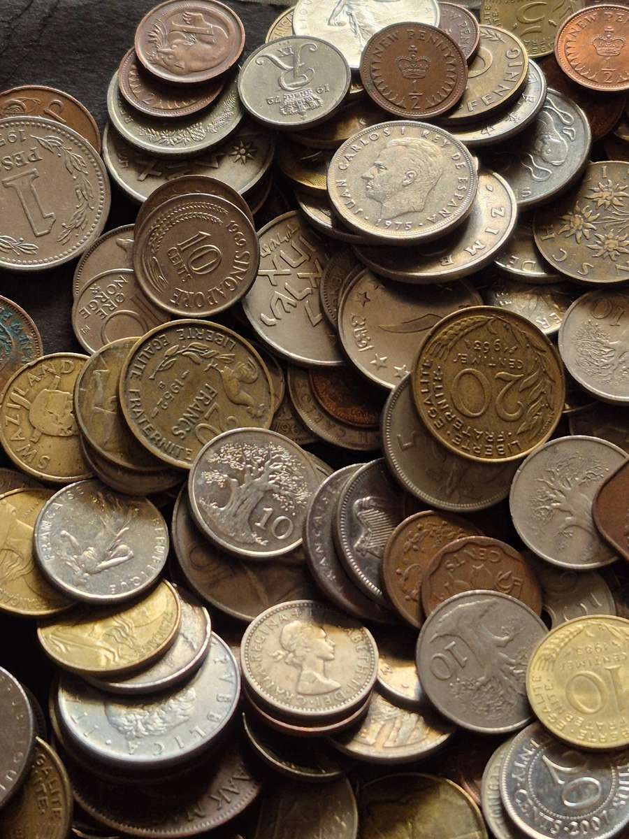 Mixed Lot of World Coins 2kg