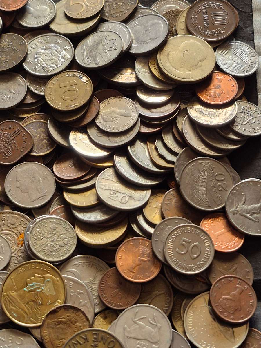 Mixed Lot of World Coins 2kg