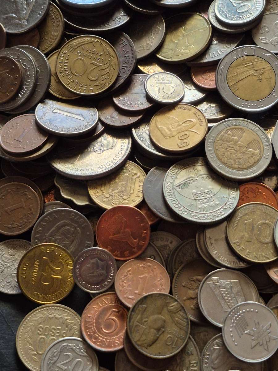 Mixed Lot of World Coins 2kg