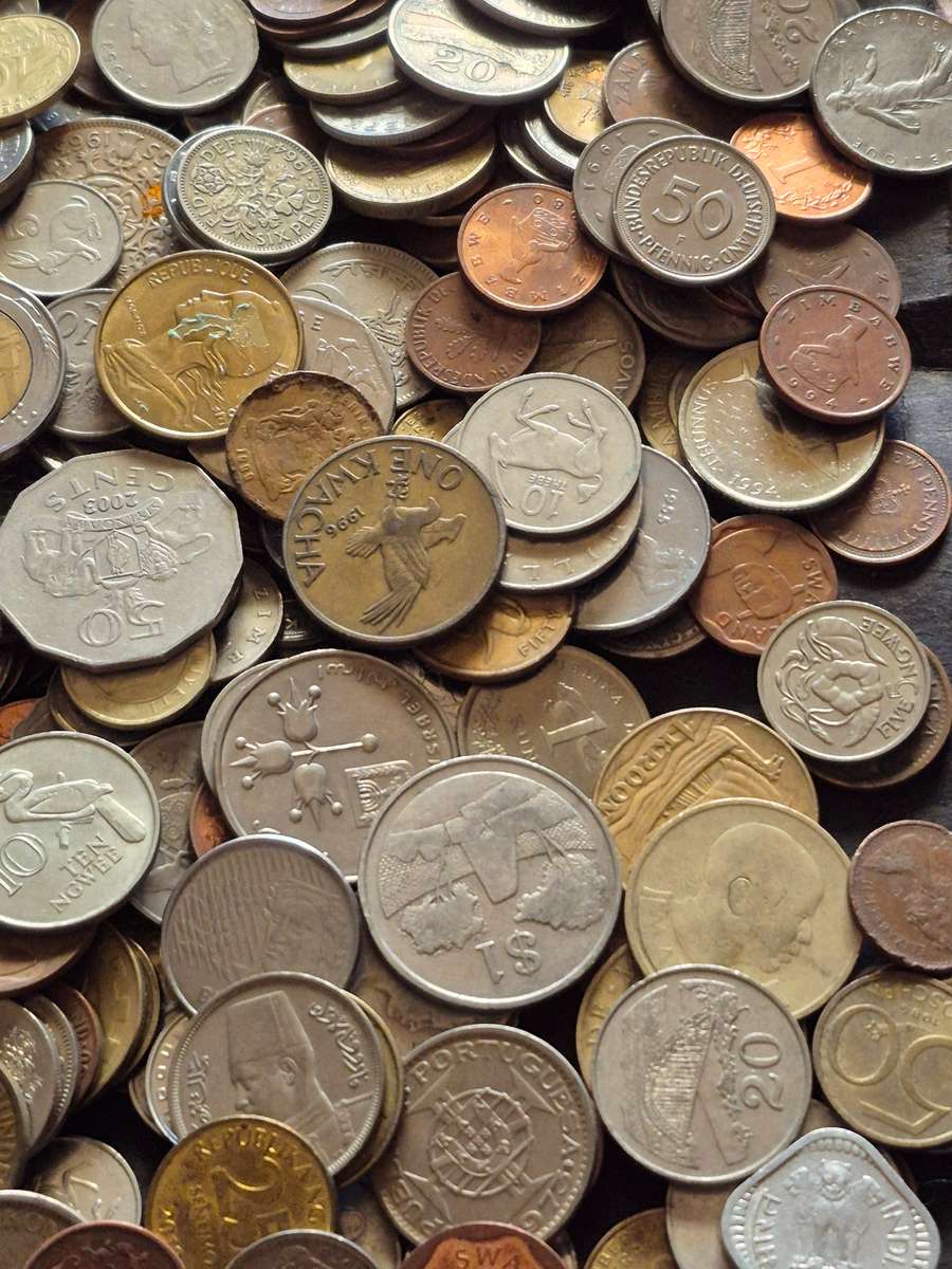 Mixed Lot of World Coins 2kg