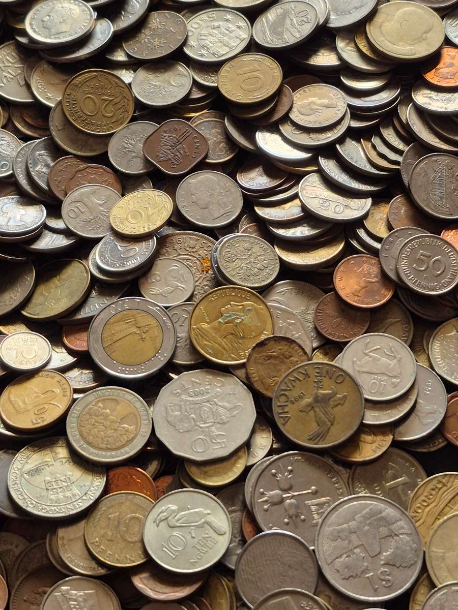 Mixed Lot of World Coins 2kg