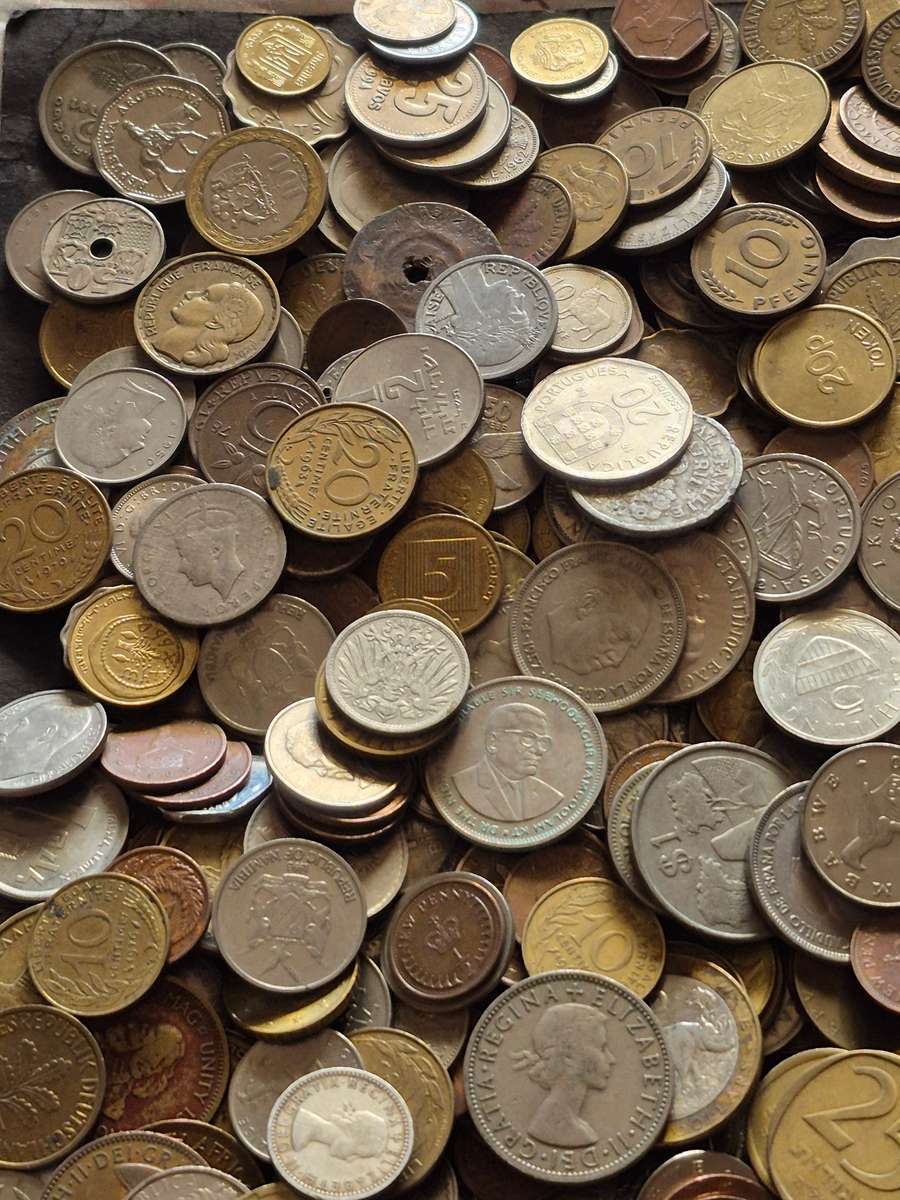 Mixed Lot of World Coins 2kg