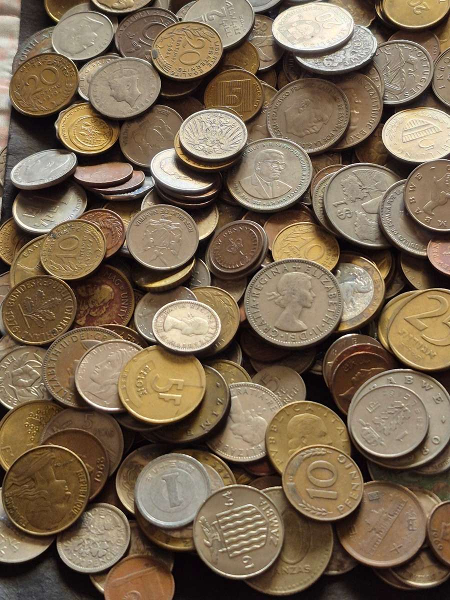 Mixed Lot of World Coins 2kg