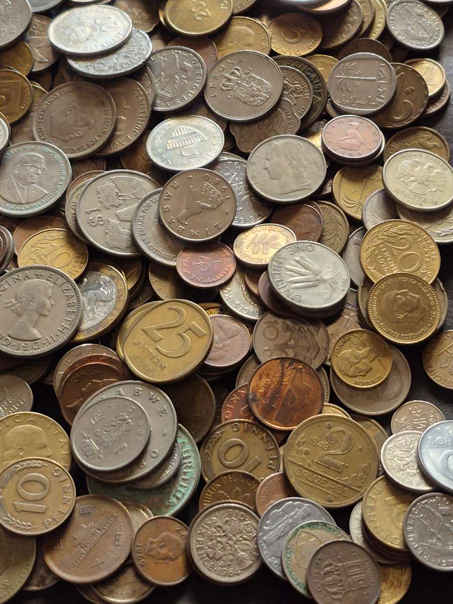 Mixed Lot of World Coins 2kg