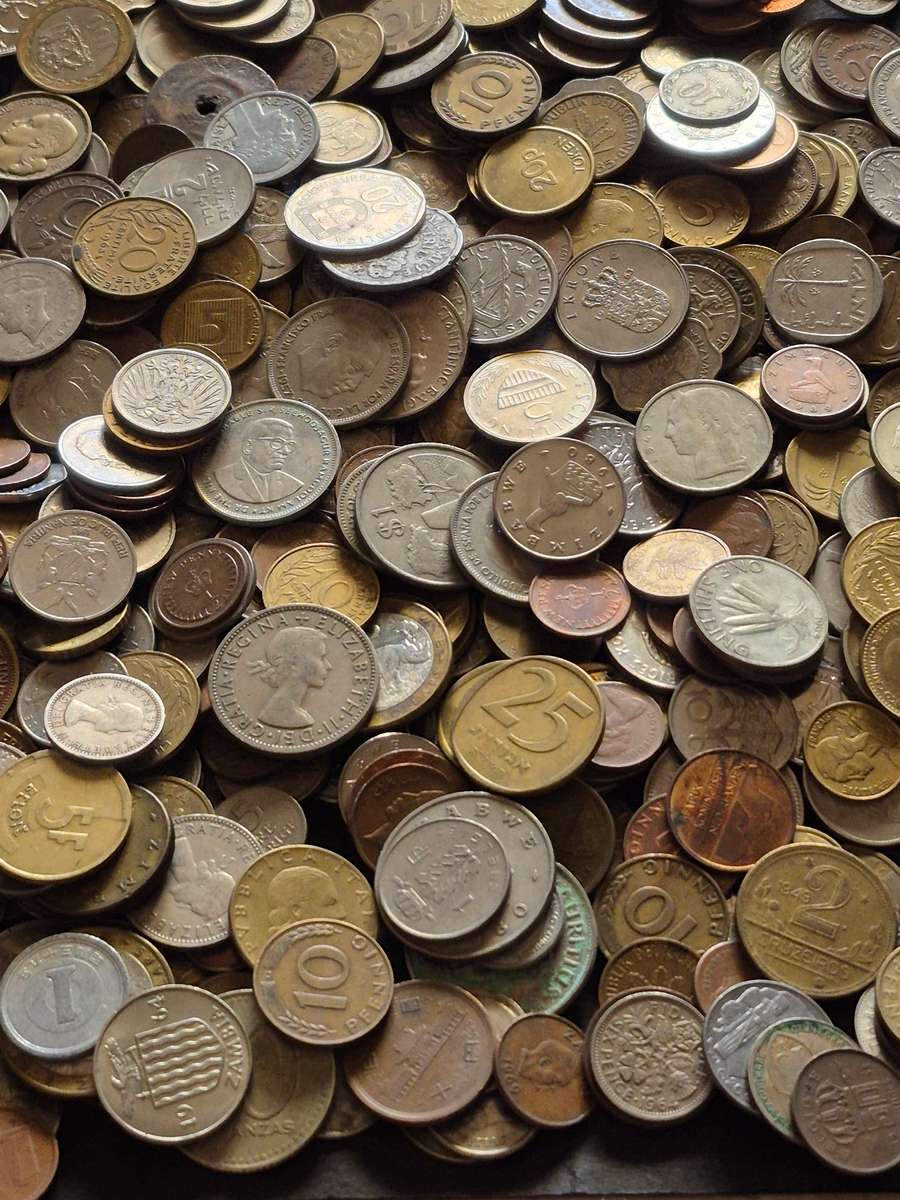 Mixed Lot of World Coins 2kg