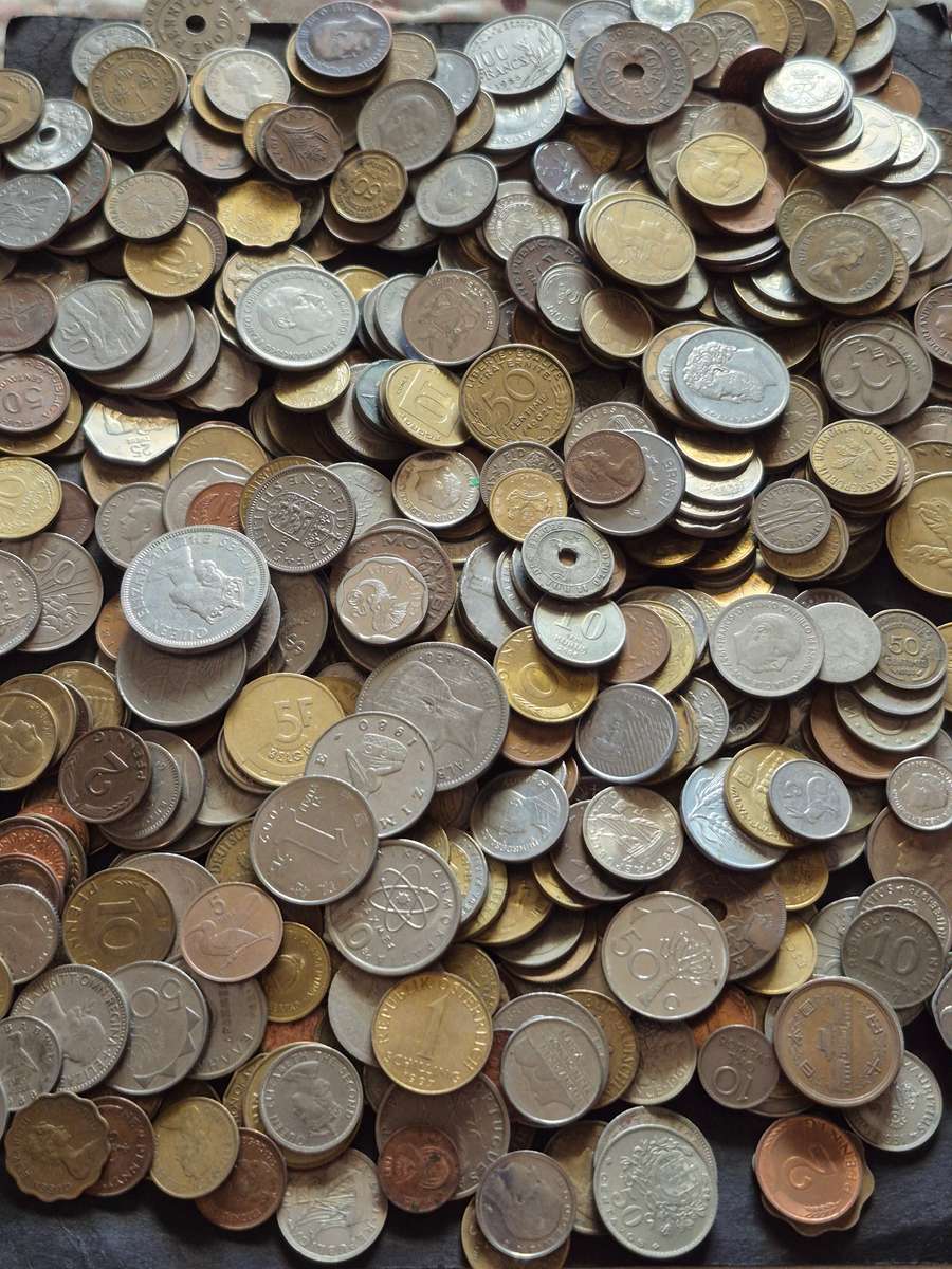 Mixed Lot of World Coins 2kg