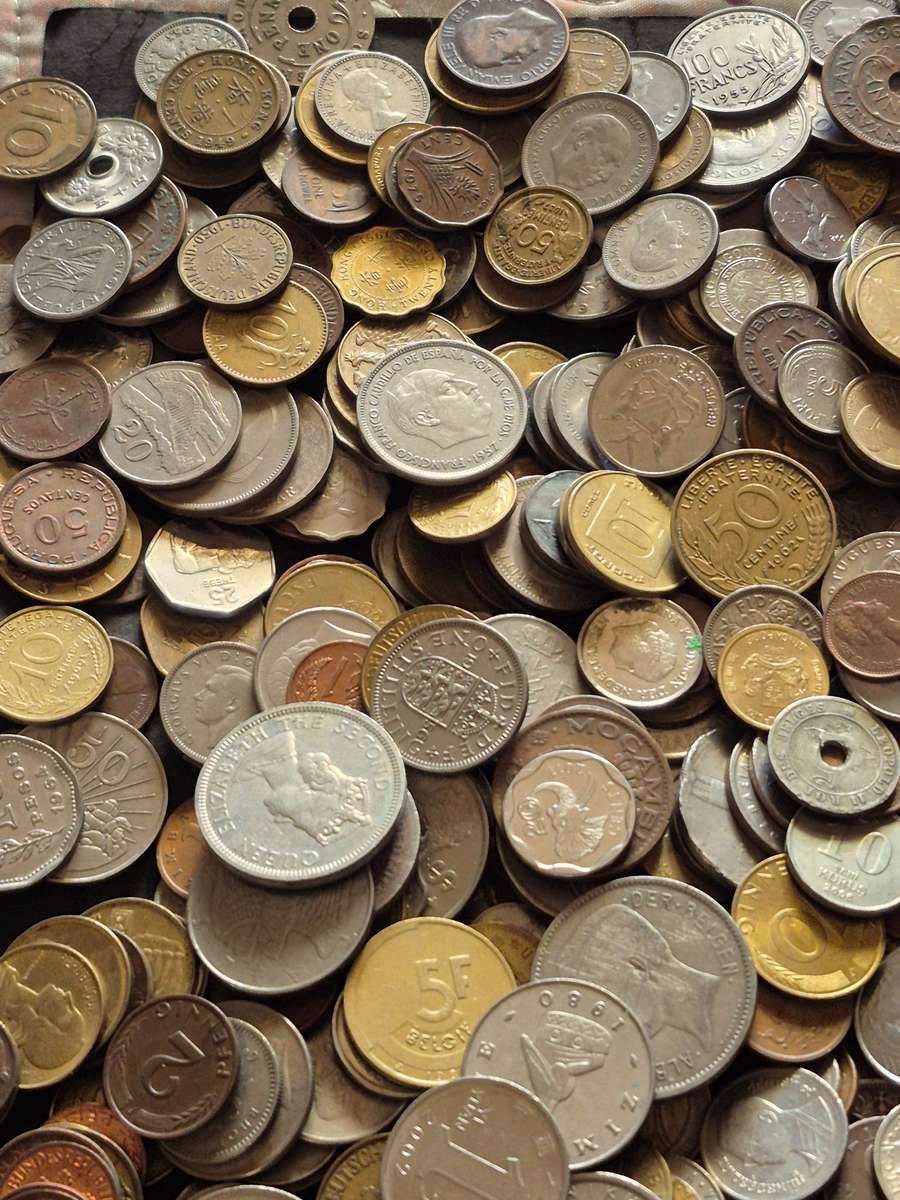 Mixed Lot of World Coins 2kg