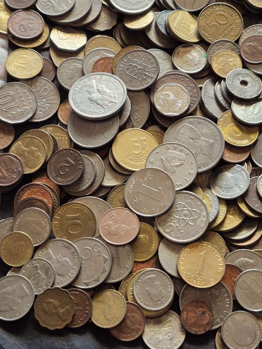 Mixed Lot of World Coins 2kg