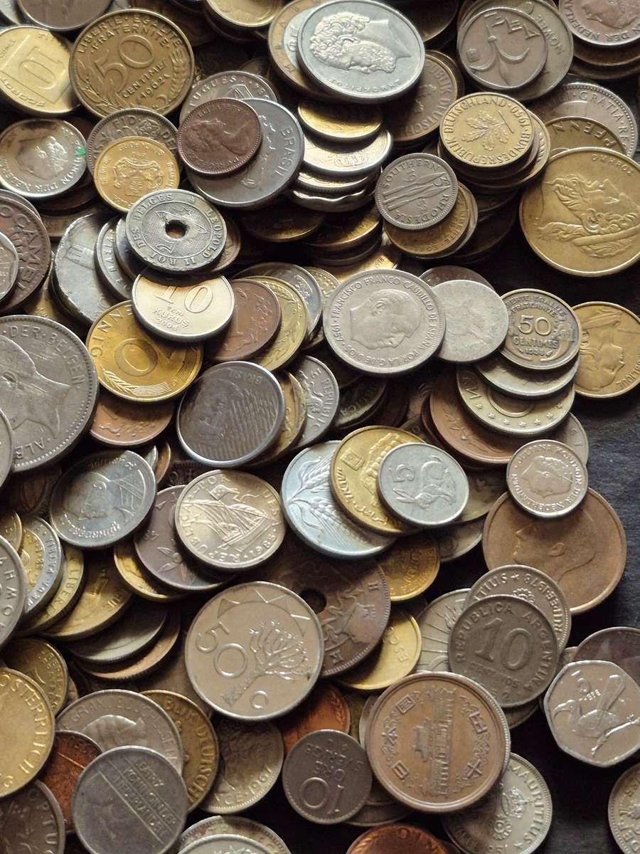 Mixed Lot of World Coins 2kg