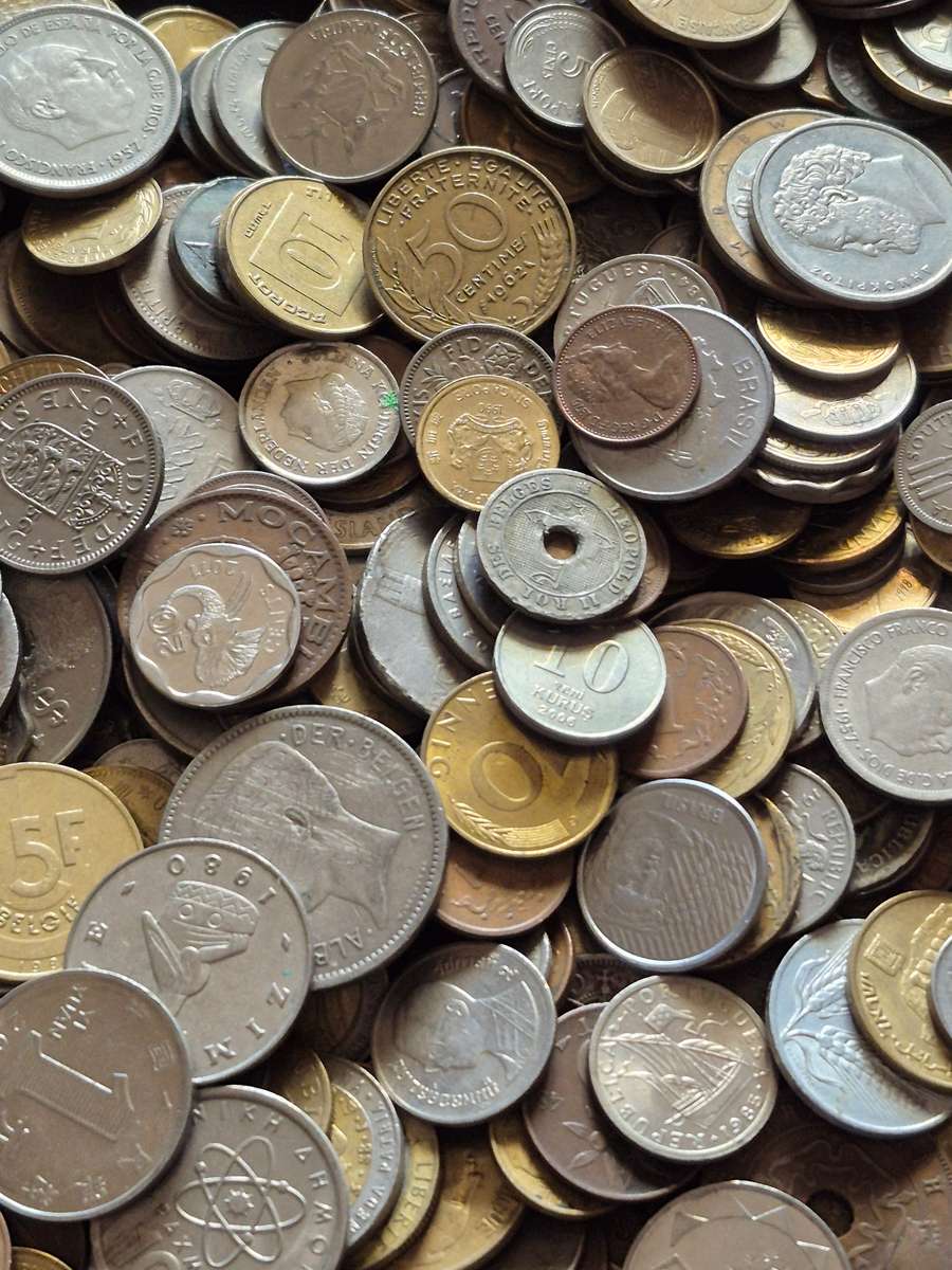 Mixed Lot of World Coins 2kg