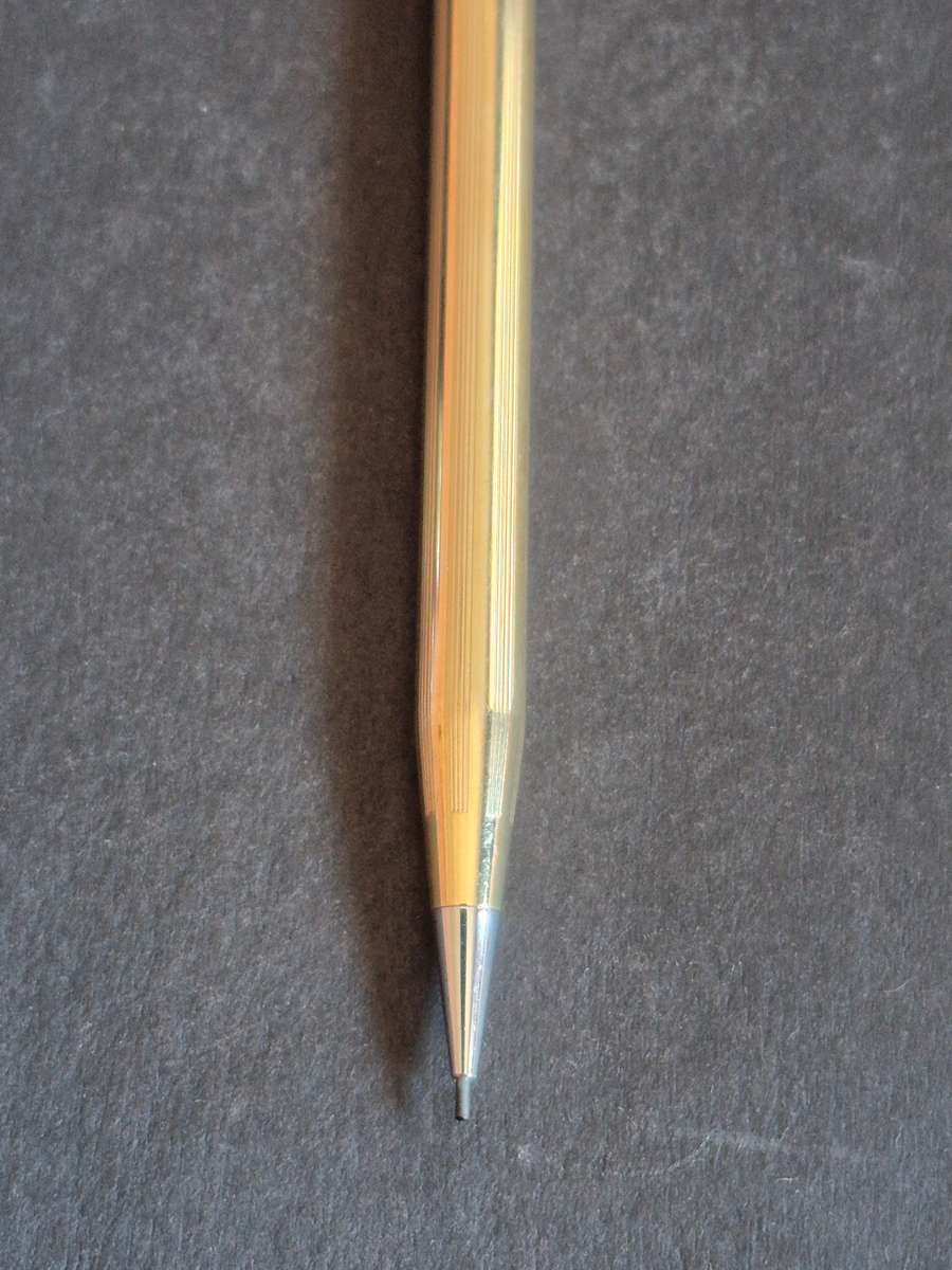 Vintage Cross Pencil 1/20 12kt Rolled Gold - engraved - nice condition
