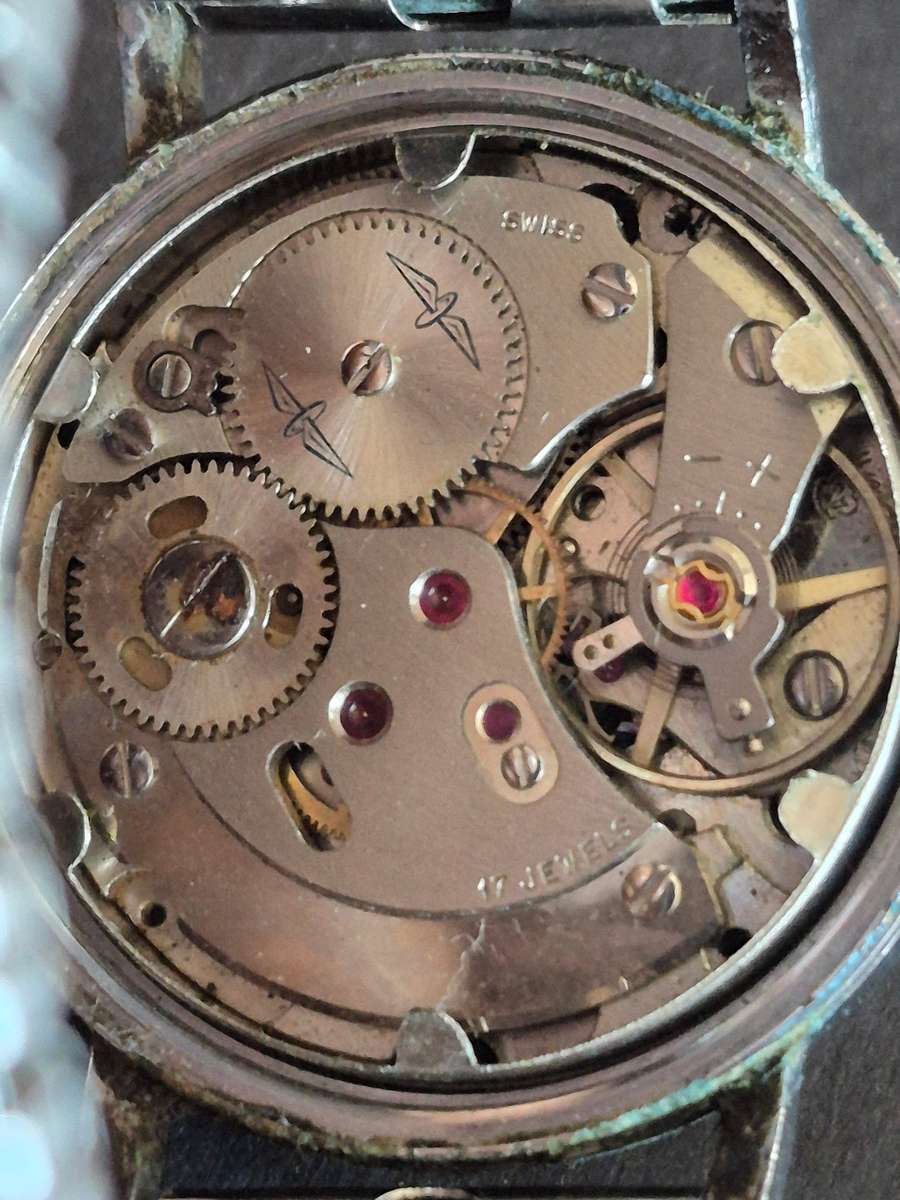Vintage Rotary Mechanical Wrist Watch (not working)