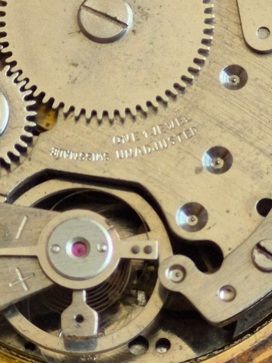 Vintage Constructa Deluxe Antimagnetic Men's Wrist Watch- nice condition (not working)