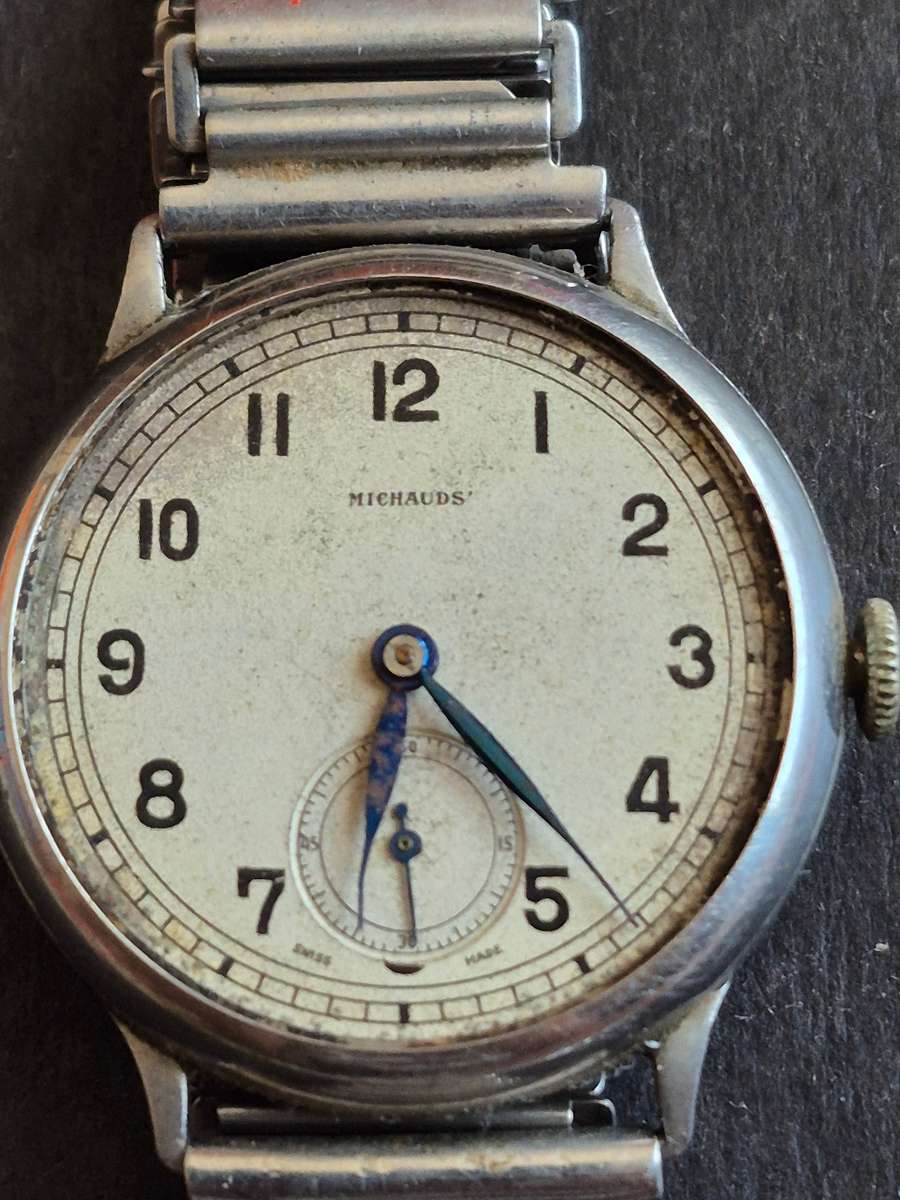 Vintage Buren Grand Prix 17 Jewels Swissmade Mechanical Wrist Watch Jeweller- Michauds (sold as is)