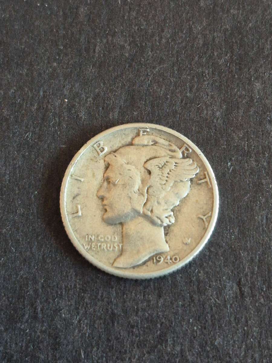 USA Mercury Dime 1940