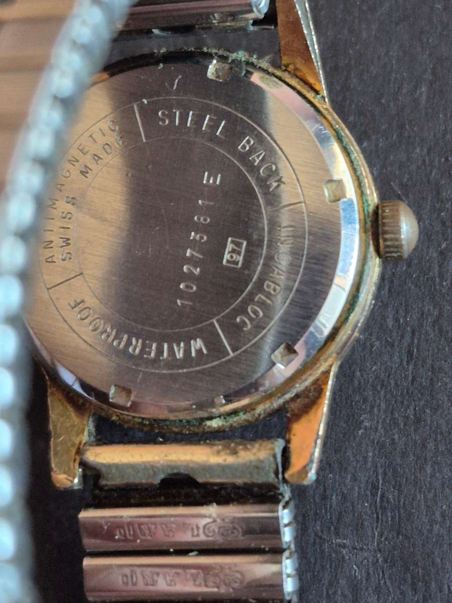 Vintage Spera 15 Jewels Shock Protected Swissmade Mechanical Wrist Watch (not working)