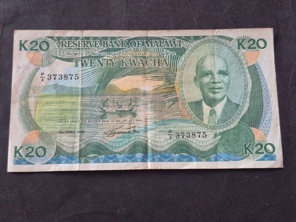 Malawi 20 Kwacha 1986