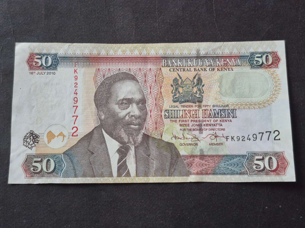 Kenya 50 Shilingi 16 July 201 (nice condition)