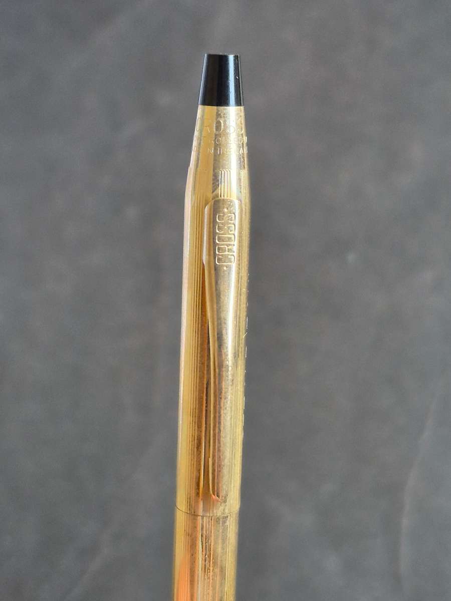 Cross Pen/Pencil Set 1/20 10kts Rolled Gold (engraved)