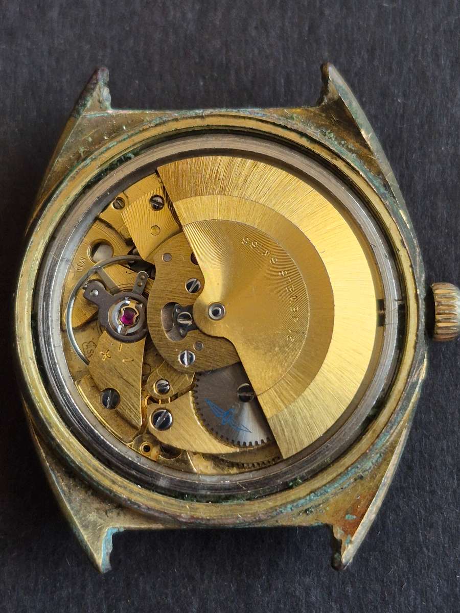 Vintage Men's Rotary 21 Jewels Automatic Wrist Watch (not working) nice condition