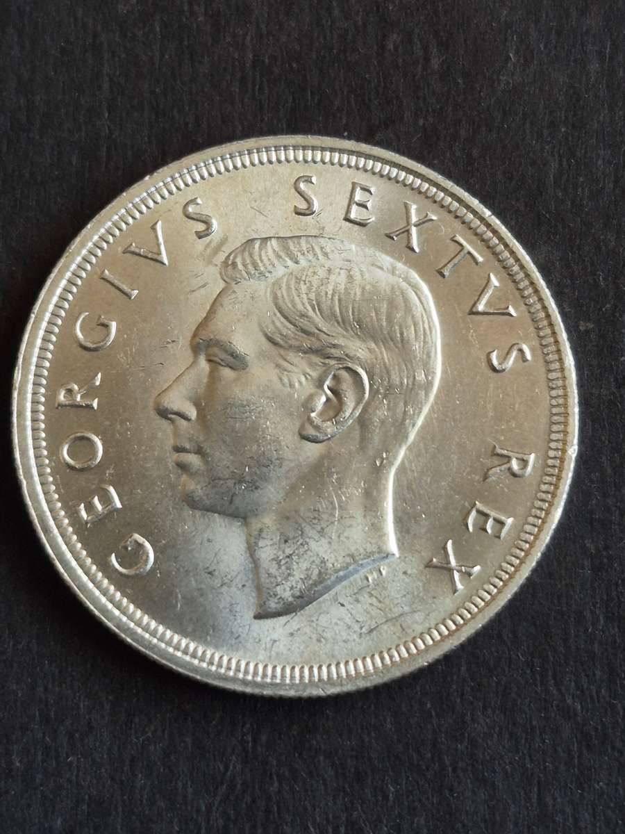 Union 5 Shillings 1948 (excellent condition)