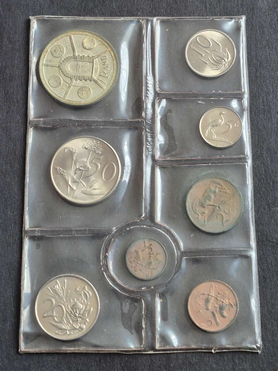 SA Mint Pack 1974 (including Silver One Rand)