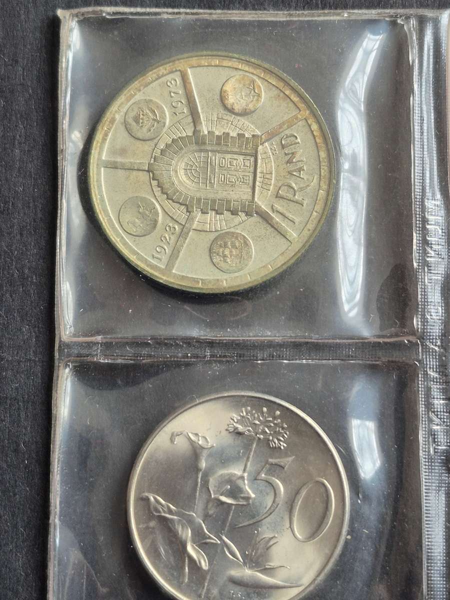 SA Mint Pack 1974 (including Silver One Rand)