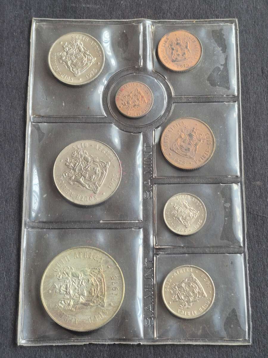SA Mint Pack 1975 (including Silver One Rand)